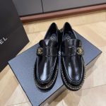 Chanel Moccasins Crumpled Lambskin